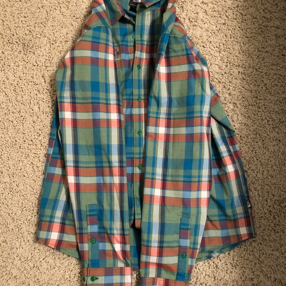 Multi-colored North Face Long Sleeve Shirt - Picture 2 of 4